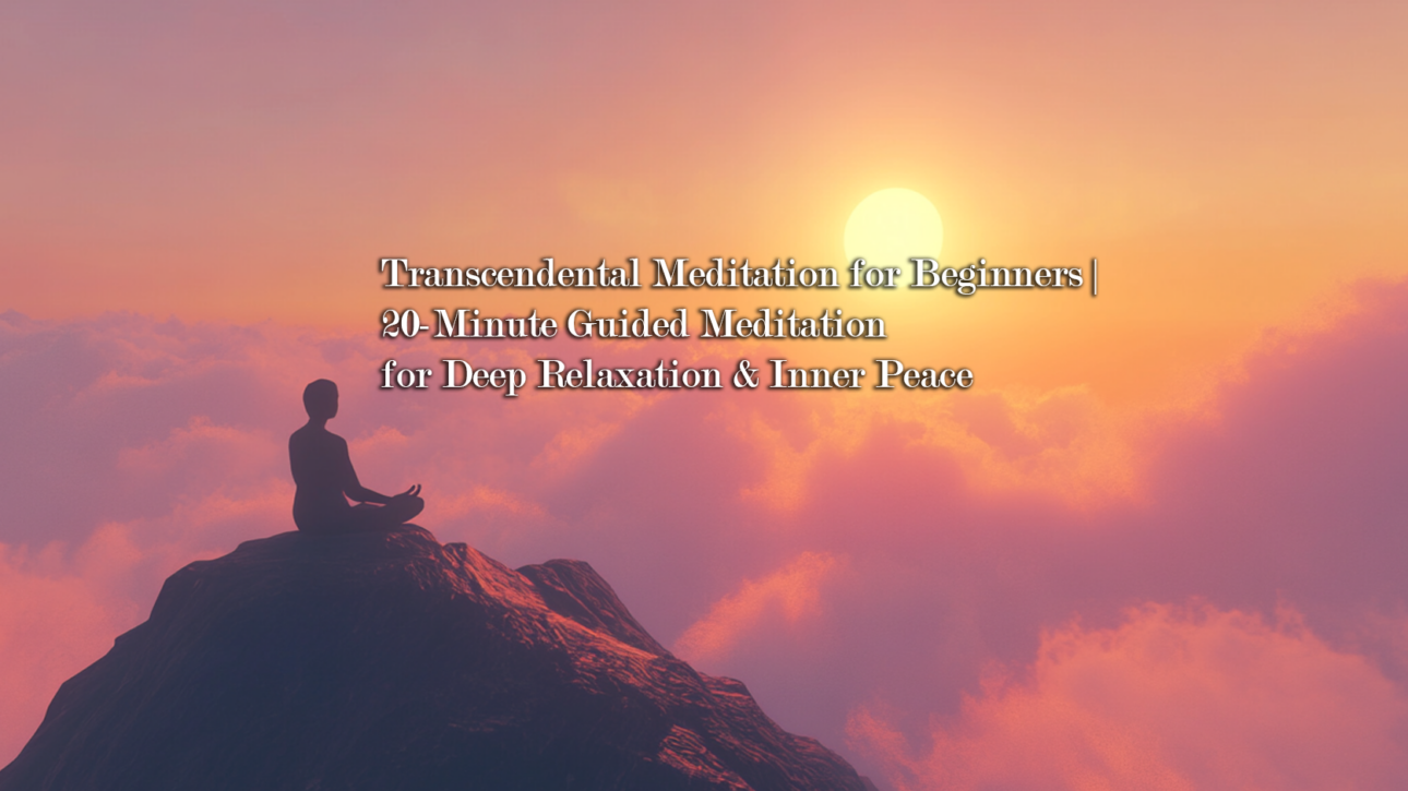 Transcendental Meditation for Beginners: A Simple Guide to Deep Relaxation