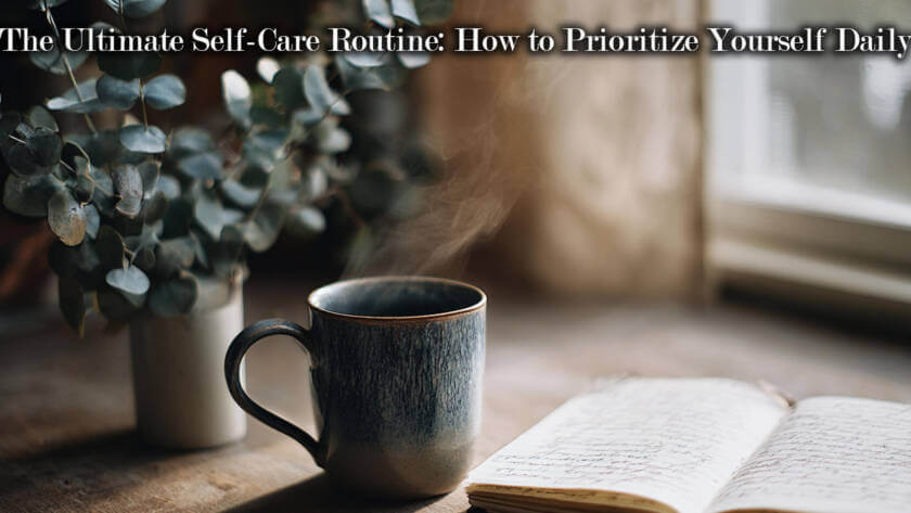 The Ultimate Self-Care Routine: How to Prioritize Yourself Daily